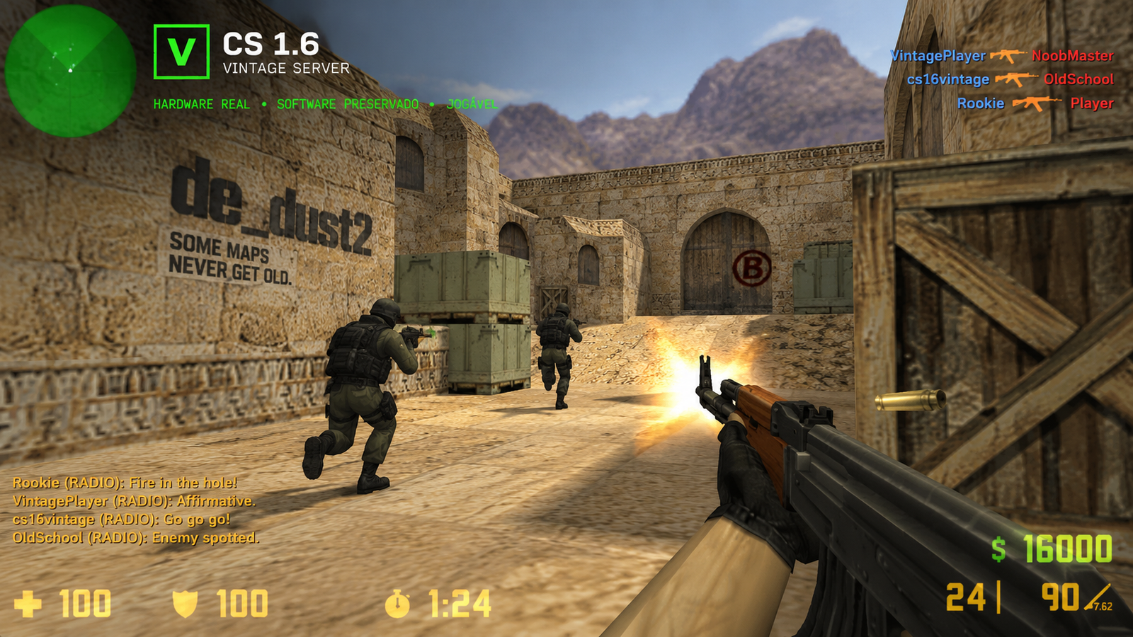 Gameplay de Counter-Strike 1.6